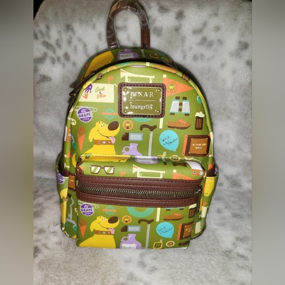 Loungefly Disney Pixar Up Dug & Knick-Knacks Mini Backpack - Picture 5 of 5